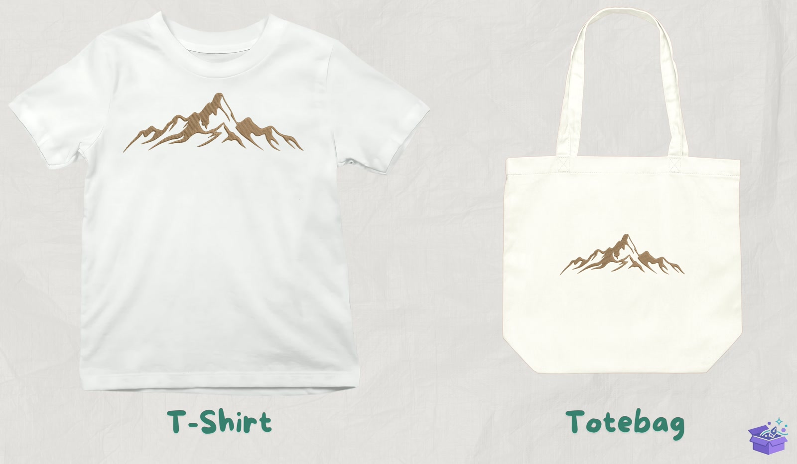 Mountain Outline - Makine Nakış Deseni (SVG, DXF, EPS, PNG) - detaylı önizleme 3