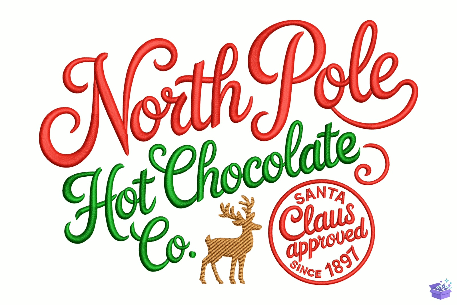 Merry Yılbaşı Typography - Makine Nakış Deseni (SVG, DXF, EPS, PNG) - detaylı önizleme 5