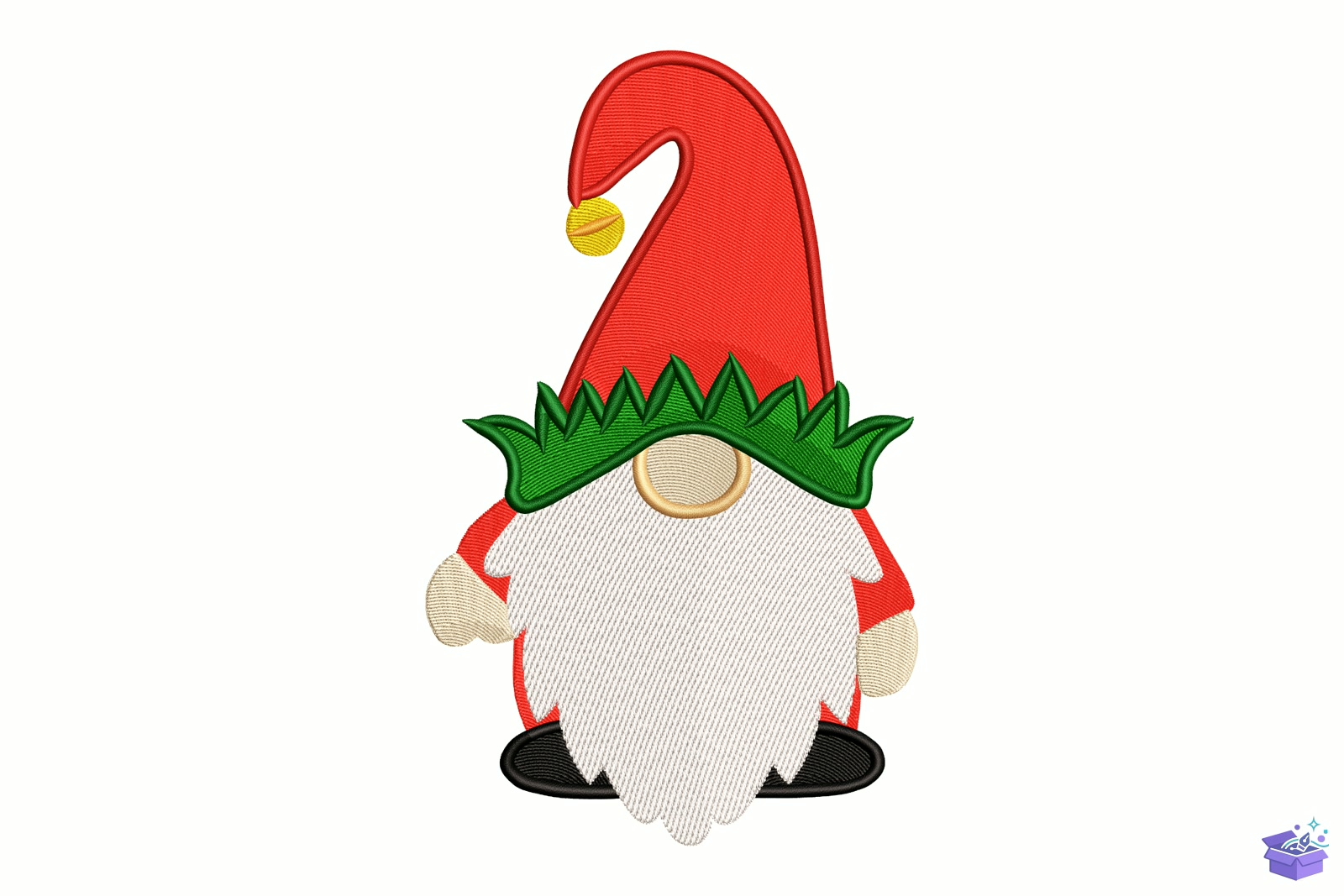 Scandinavian Gnome - Makine Nakış Deseni (SVG, DXF, EPS, PNG) - detaylı önizleme 5