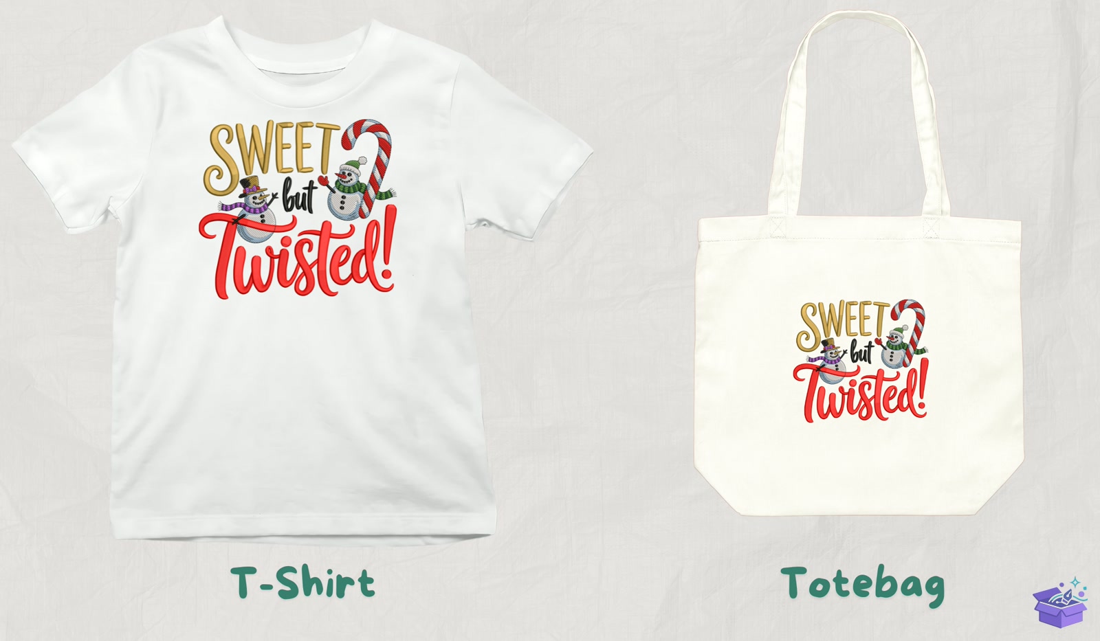 Sweet But Twisted - Makine Nakış Deseni (SVG, DXF, EPS, PNG) - detaylı önizleme 3