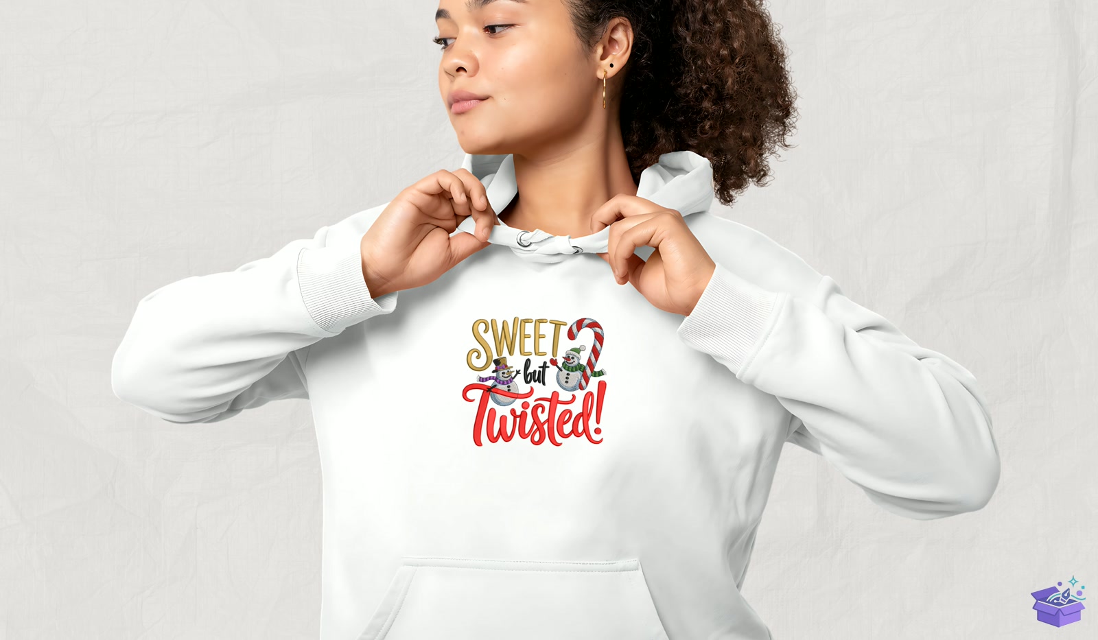 Sweet But Twisted - Makine Nakış Deseni (SVG, DXF, EPS, PNG) - detaylı önizleme 4