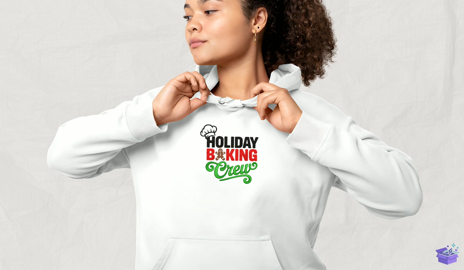 Holiday Baking Crew - Makine Nakış Deseni (SVG, DXF, EPS, PNG) - detaylı önizleme 4