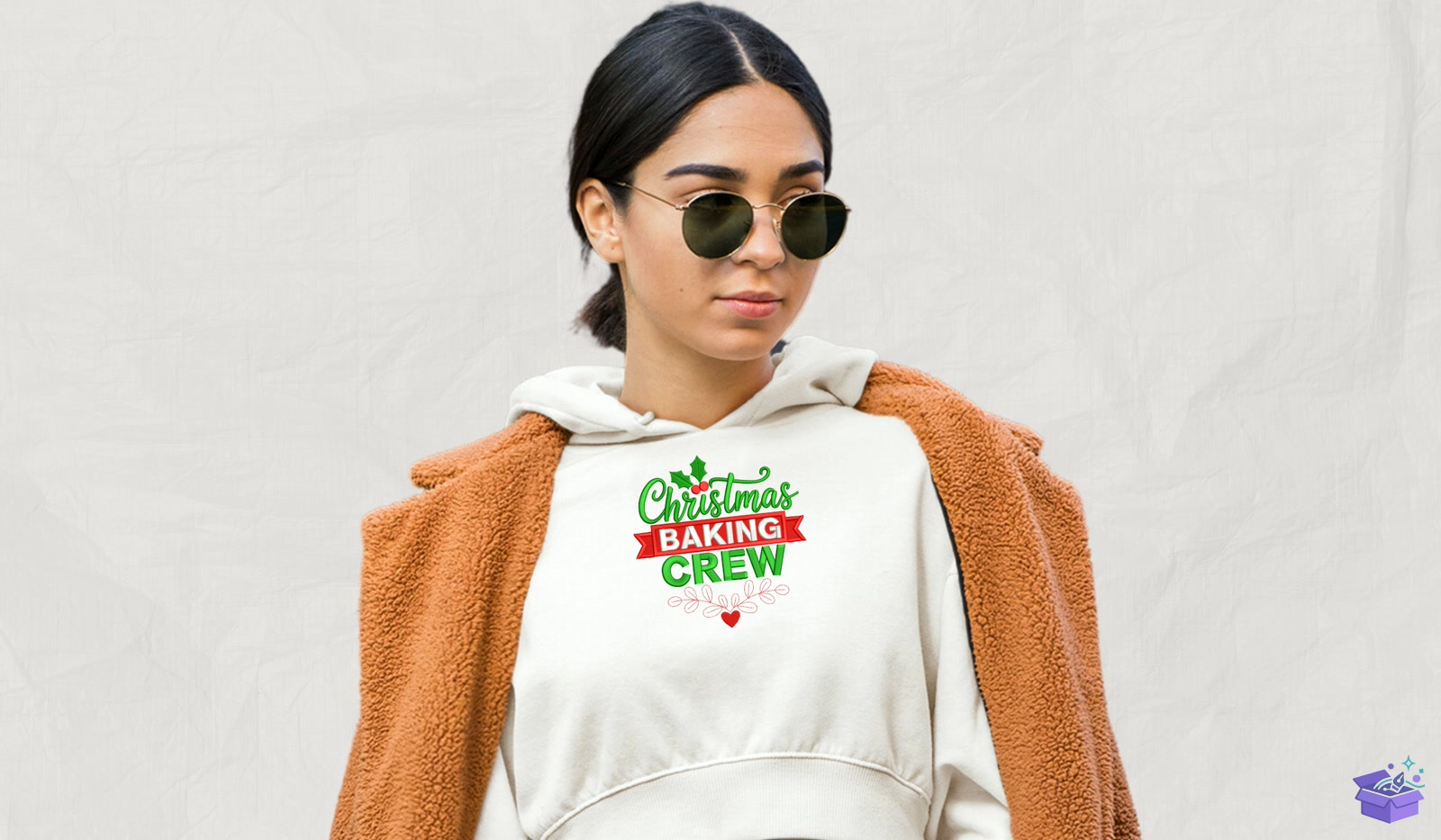 Yılbaşı Baking Crew - Makine Nakış Deseni (SVG, DXF, EPS, PNG) - detaylı önizleme 2