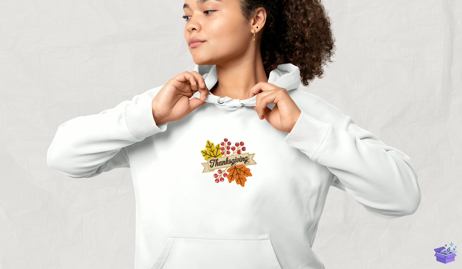 Autumn Leaves Berries - Makine Nakış Deseni (SVG, DXF, EPS, PNG) - detaylı önizleme 4