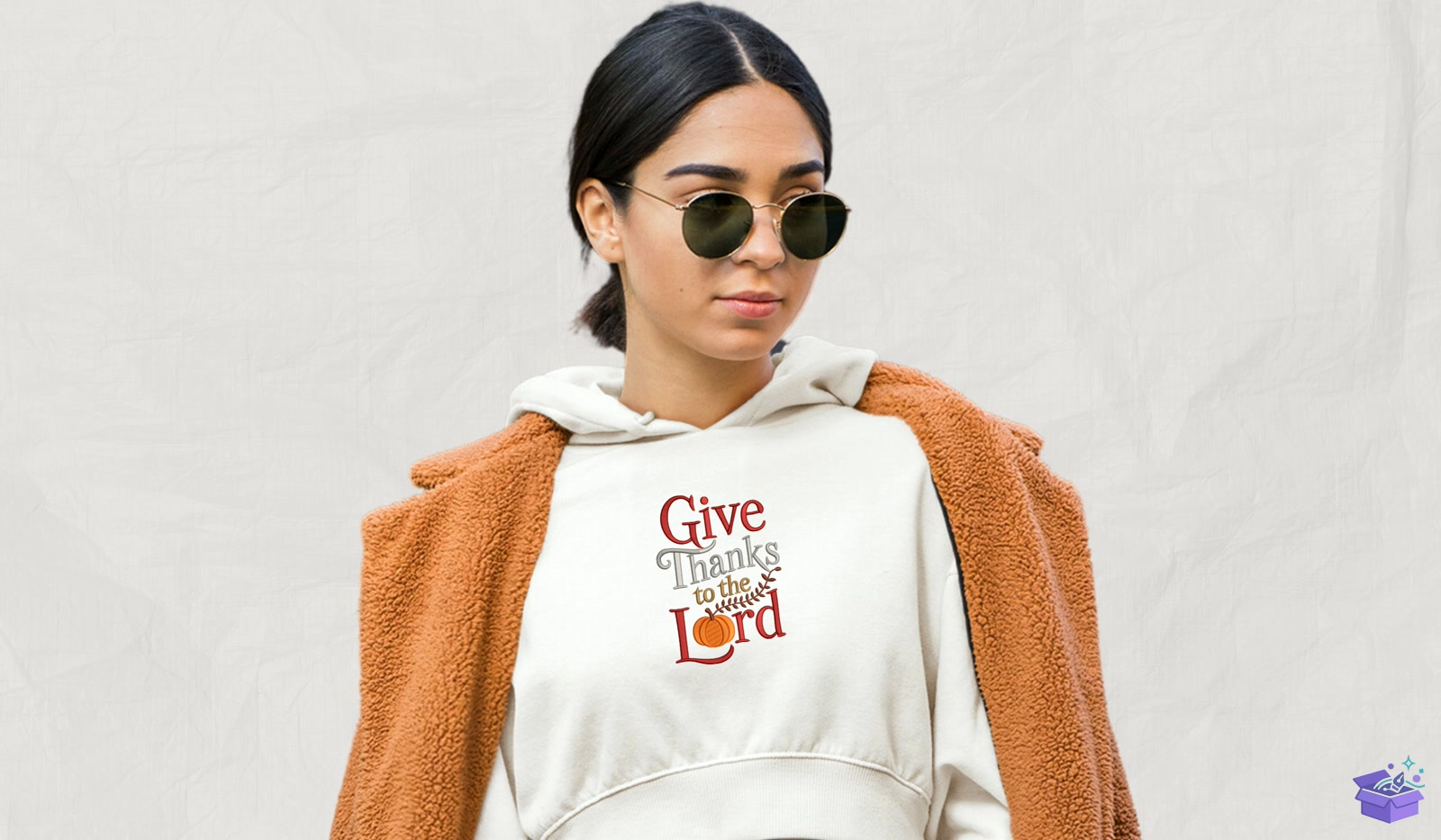 Fall Pumpkin Thanksgiving - Makine Nakış Deseni (SVG, DXF, EPS, PNG) - detaylı önizleme 2