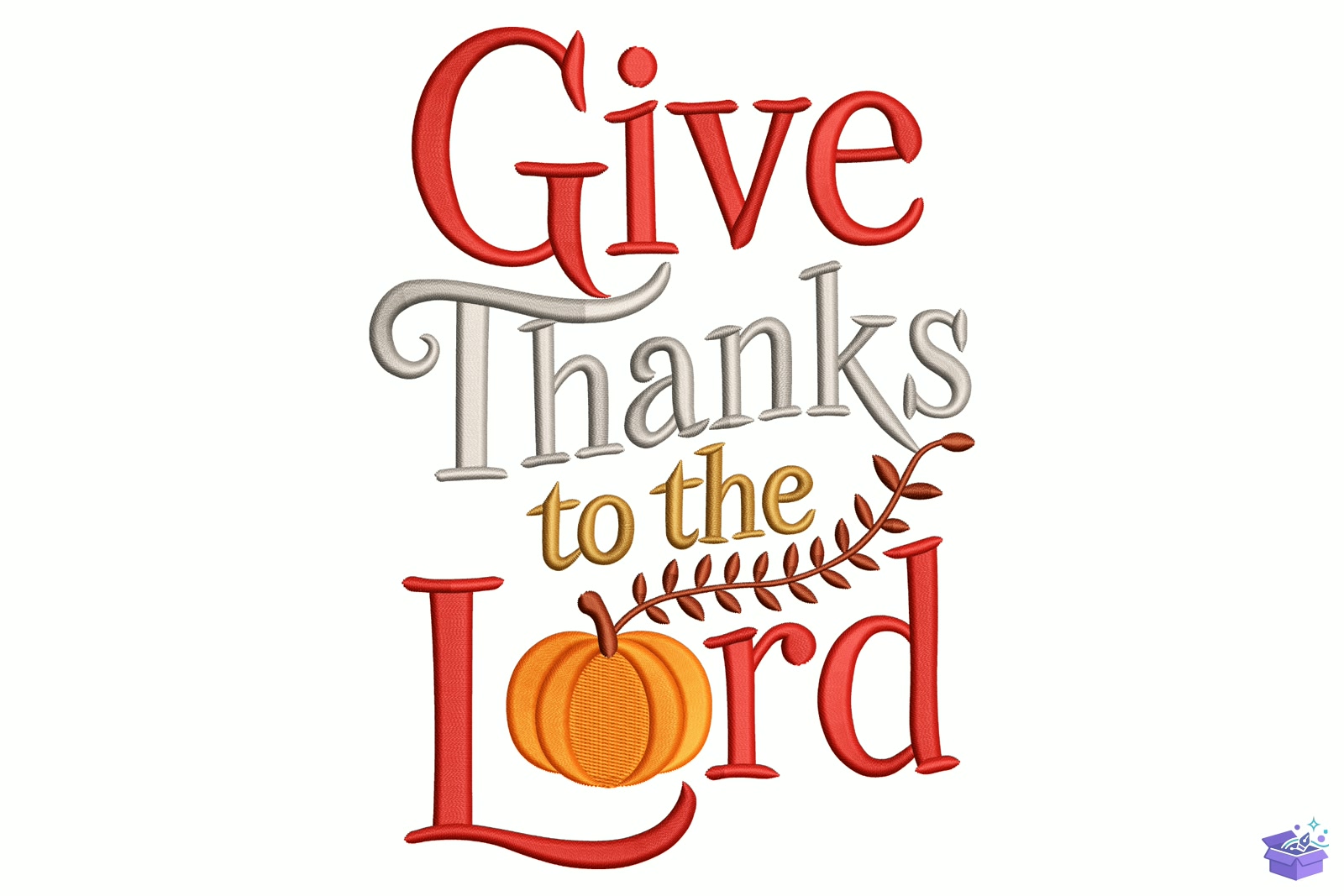 Fall Pumpkin Thanksgiving - Makine Nakış Deseni (SVG, DXF, EPS, PNG) - detaylı önizleme 5