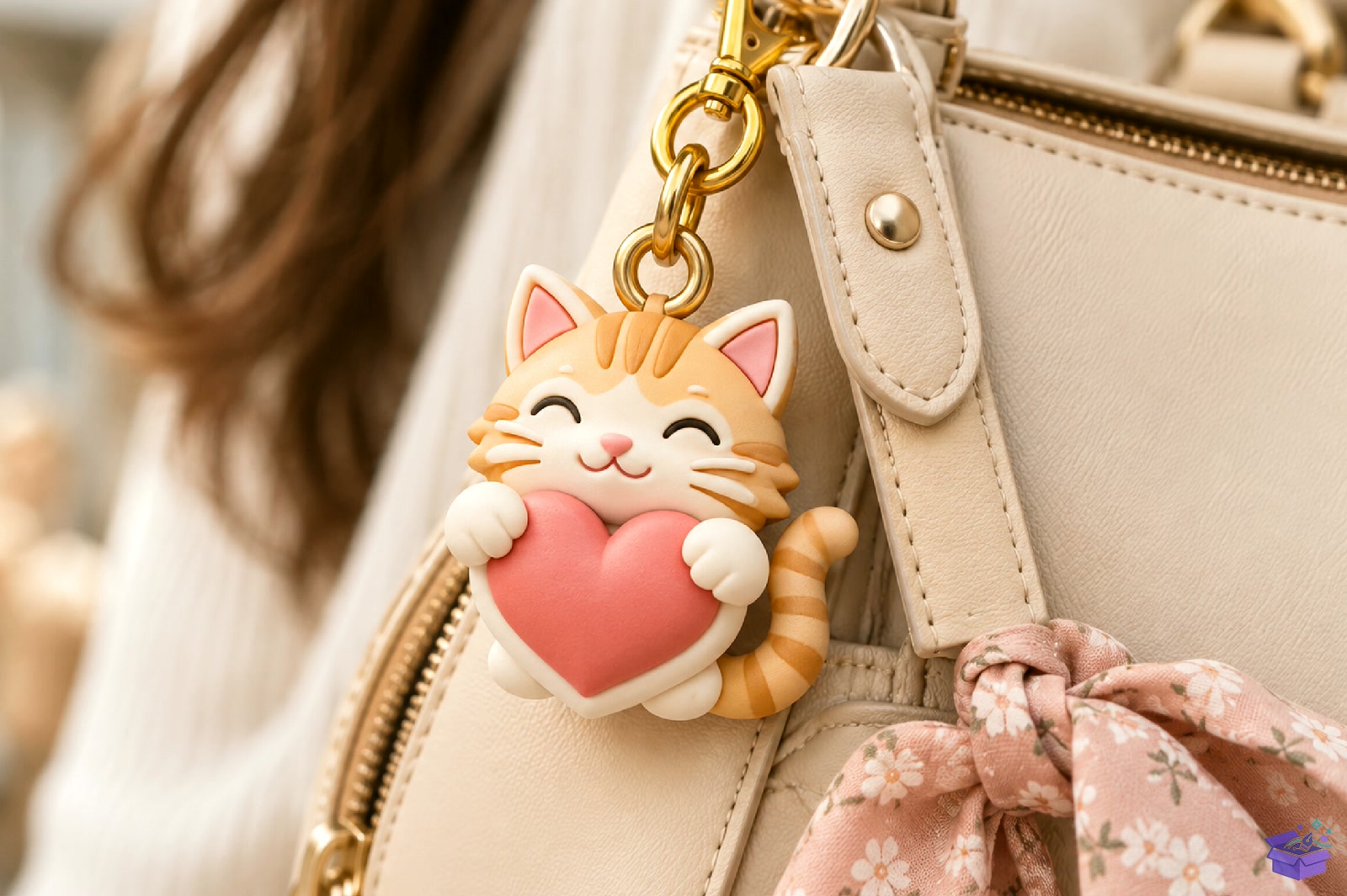 Cute Kedi Charms 3D Baskı Files - 3D Baskı ve Model Dosyası (STL, OBJ, 3MF) - detaylı önizleme 3