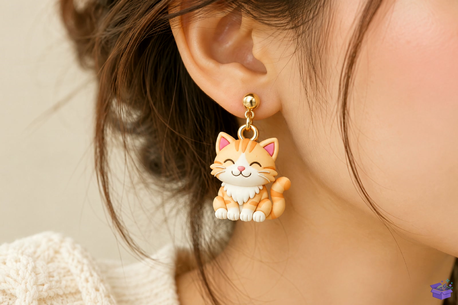 Cute Kedi Charms 3D Baskı Files - 3D Baskı ve Model Dosyası (STL, OBJ, 3MF) - detaylı önizleme 4