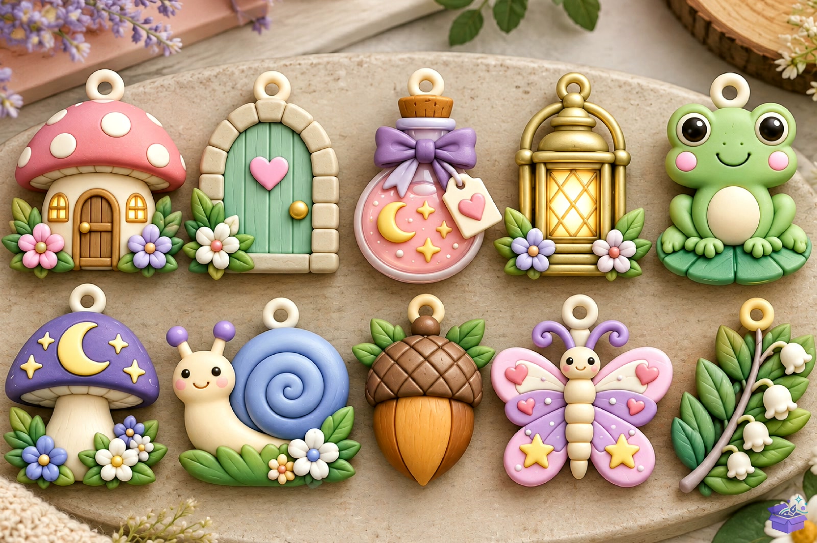 Cute Fantasy STL Anahtarlık Collection - 3D Baskı ve Model Dosyası (STL, OBJ, 3MF) - detaylı önizleme 2