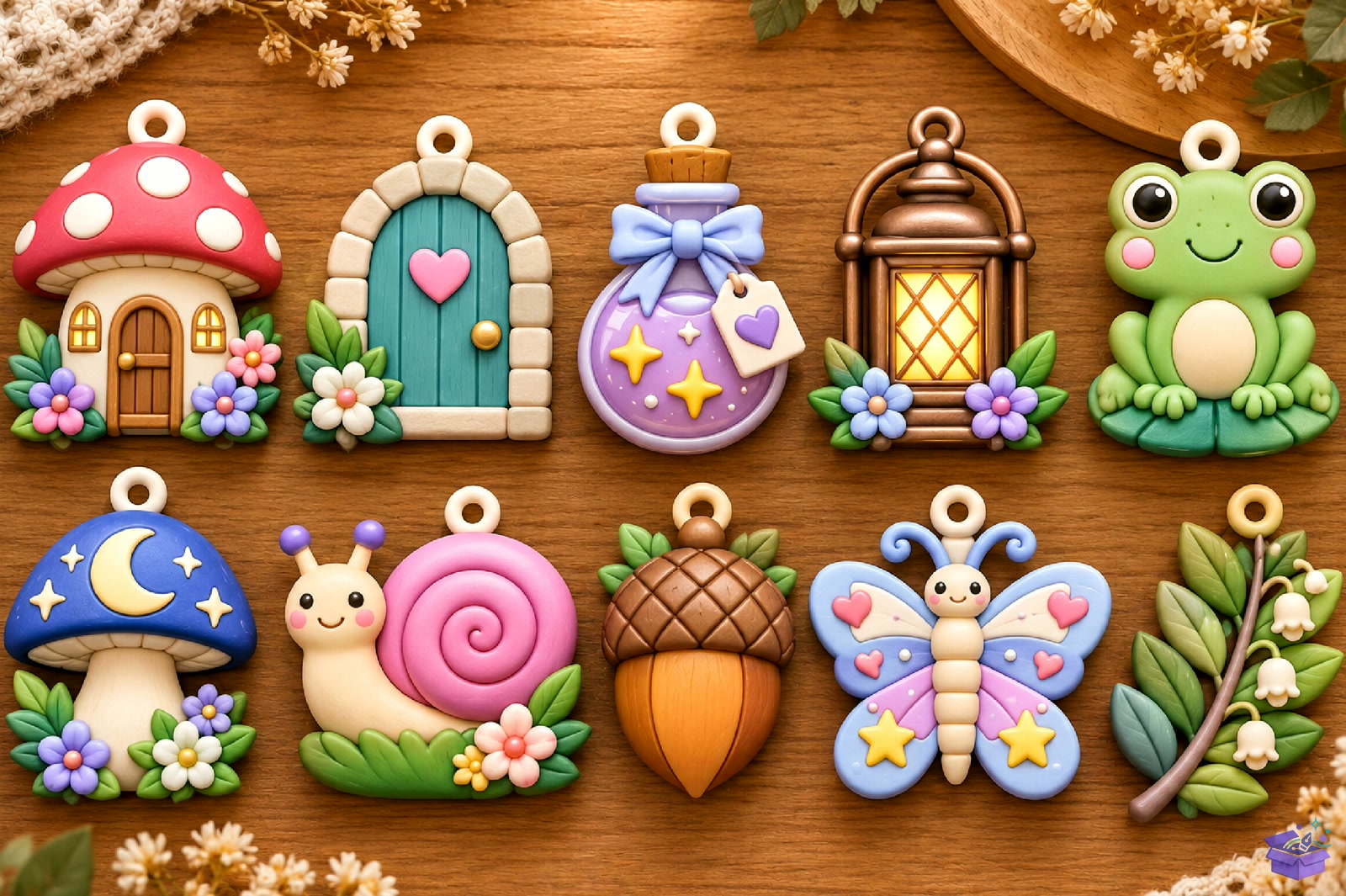 Cute Fantasy STL Anahtarlık Collection - 3D Baskı ve Model Dosyası (STL, OBJ, 3MF) - detaylı önizleme 4
