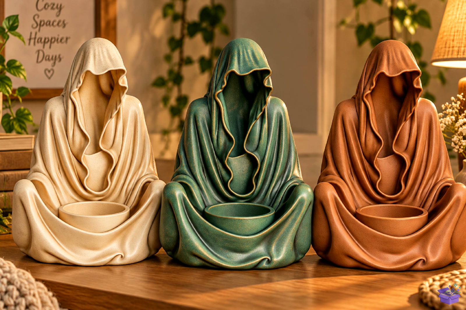 Hooded Monk Mumluk STL - 3D Baskı ve Model Dosyası (STL, OBJ, 3MF) - detaylı önizleme 2