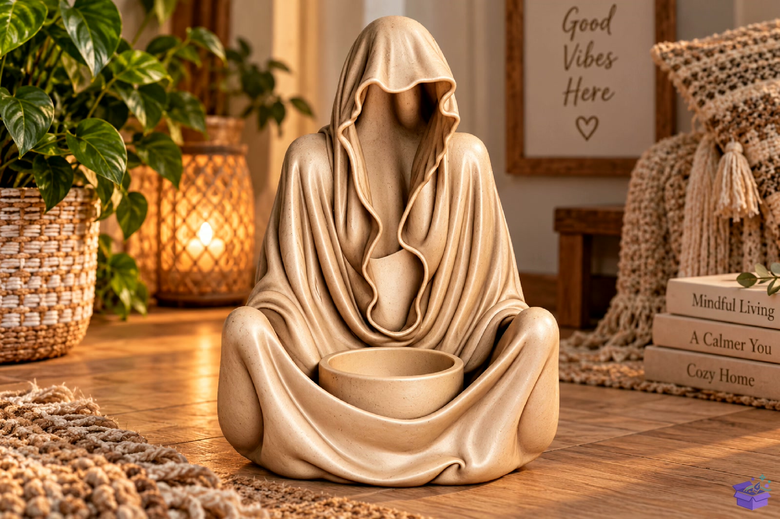 Hooded Monk Mumluk STL - 3D Baskı ve Model Dosyası (STL, OBJ, 3MF) - detaylı önizleme 3