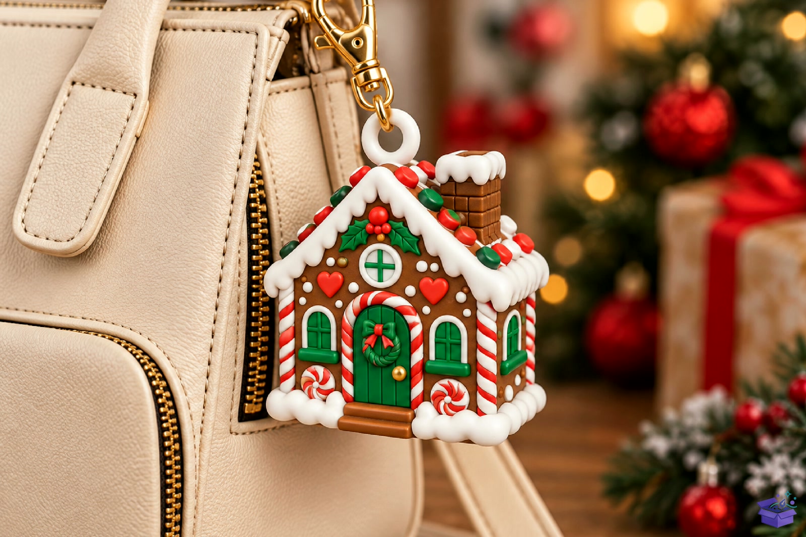 Gingerbread House Süs STL - 3D Baskı ve Model Dosyası (STL, OBJ, 3MF) - detaylı önizleme 4