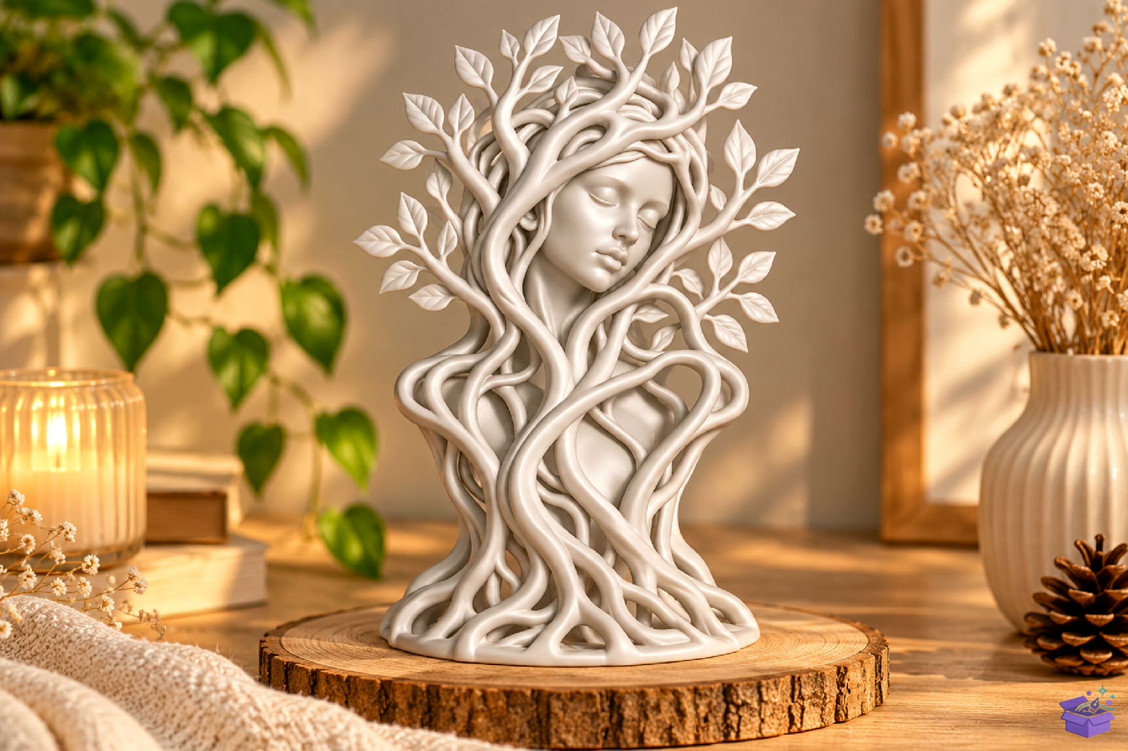 Mother Nature Ağaç Spirit STL - 3D Baskı ve Model Dosyası (STL, OBJ, 3MF) - detaylı önizleme 2
