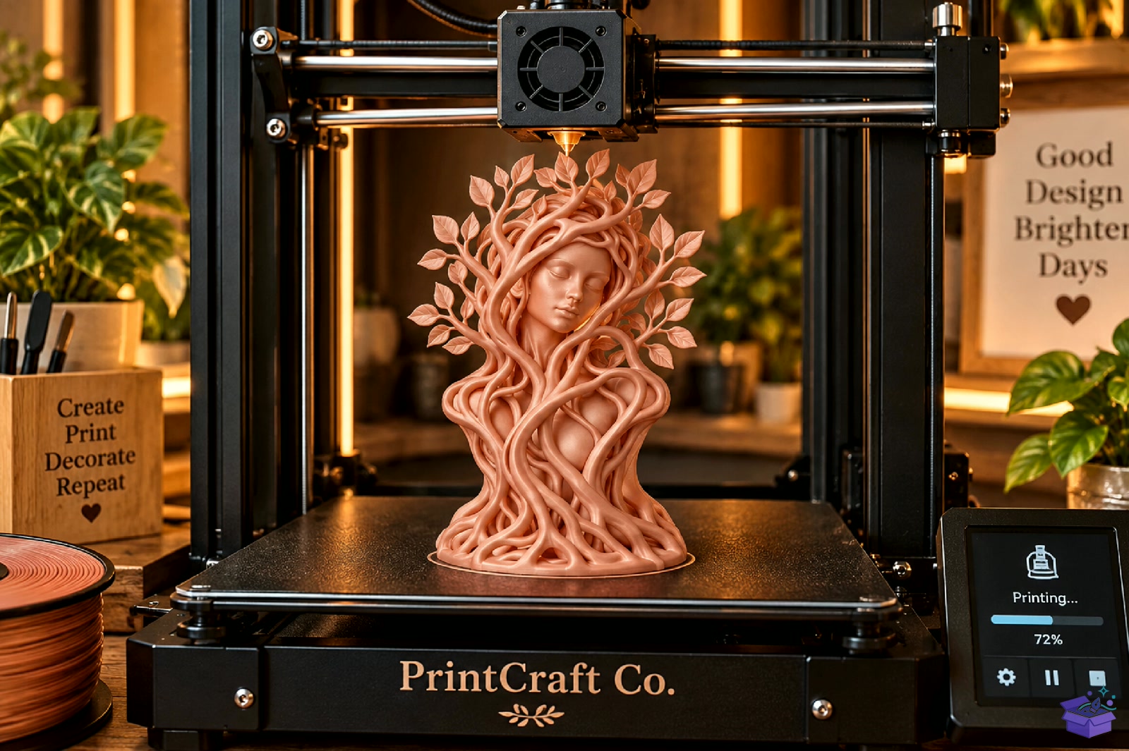 Mother Nature Ağaç Spirit STL - 3D Baskı ve Model Dosyası (STL, OBJ, 3MF) - detaylı önizleme 5