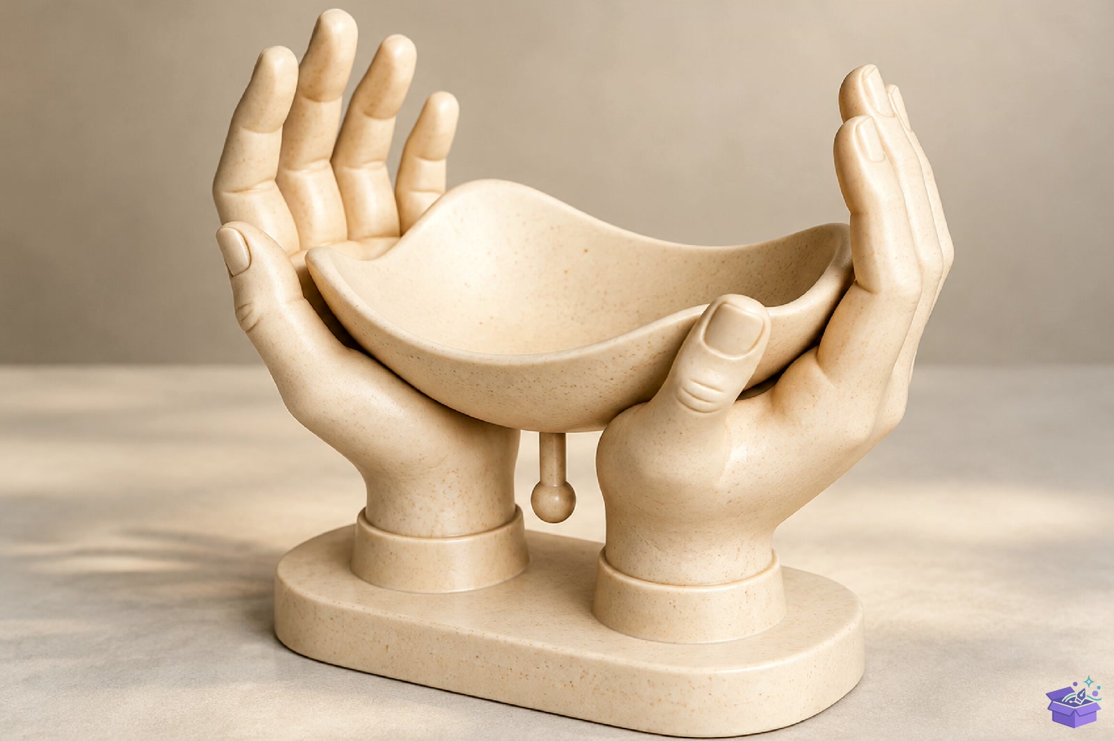 Hands Takı Aksesuar Dish 3D STL - 3D Baskı ve Model Dosyası (STL, OBJ, 3MF) - detaylı önizleme 3