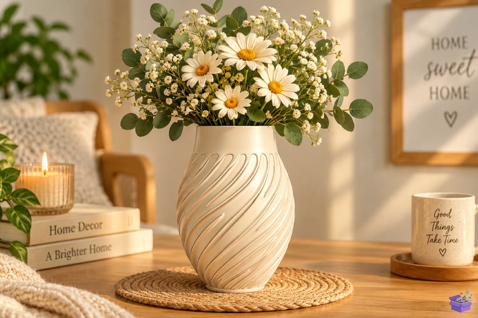 Spiral Ribbed Çiçek Vazo Tasarımı STL - 3D Baskı ve Model Dosyası (STL, OBJ, 3MF) - detaylı önizleme 2