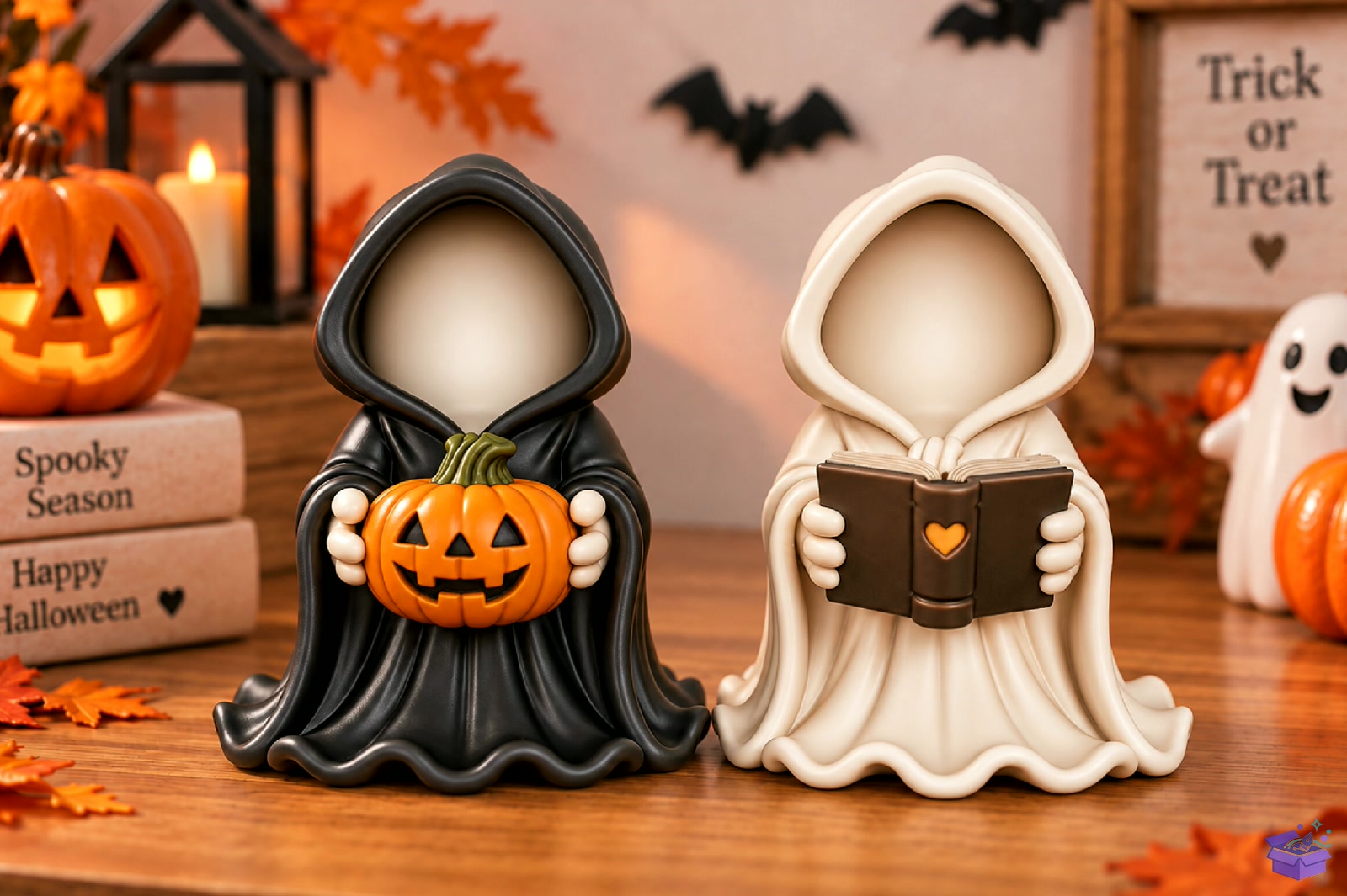 Cute Hooded Ghost 3D STL - 3D Baskı ve Model Dosyası (STL, OBJ, 3MF) - 3D Baskı İndir (STL, OBJ, 3MF)