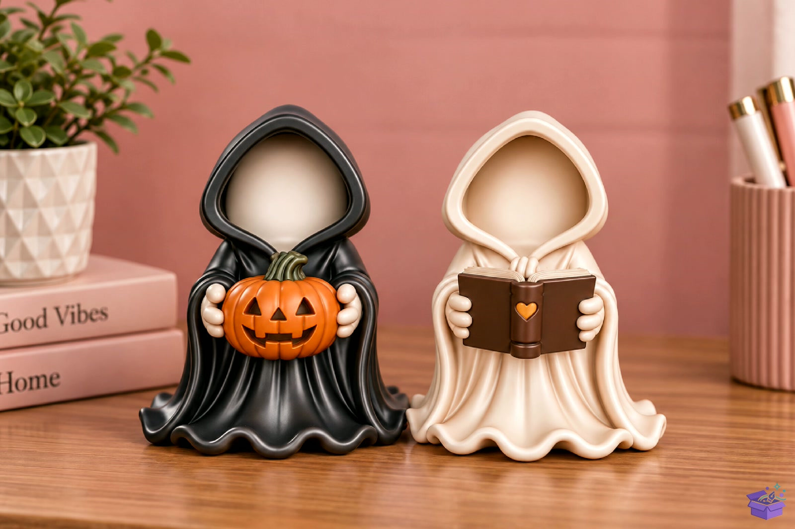 Cute Hooded Ghost 3D STL - 3D Baskı ve Model Dosyası (STL, OBJ, 3MF) - detaylı önizleme 2