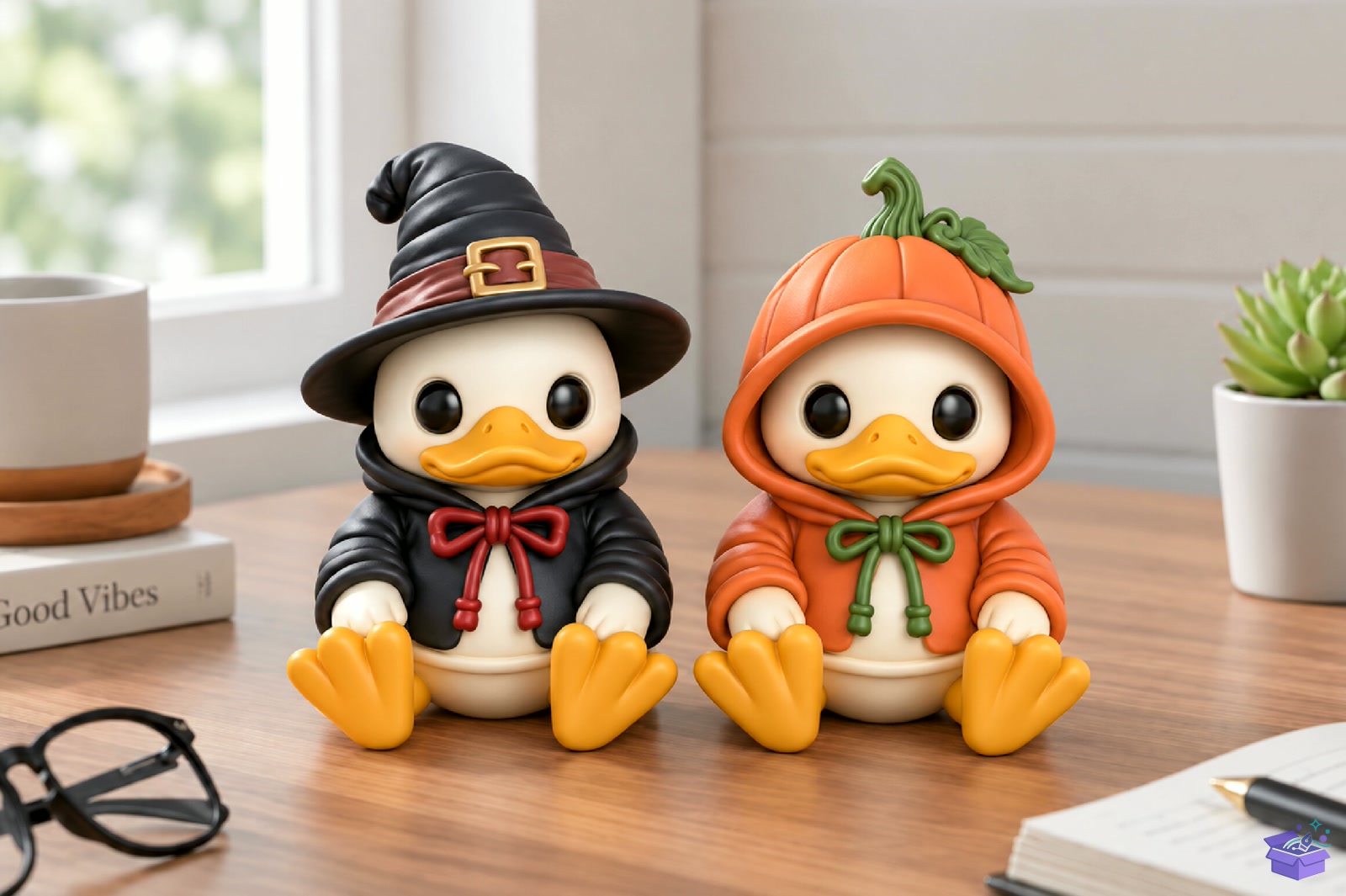 Witch Pumpkin Cadılar Bayramı Duck STL - 3D Baskı ve Model Dosyası (STL, OBJ, 3MF) - detaylı önizleme 3