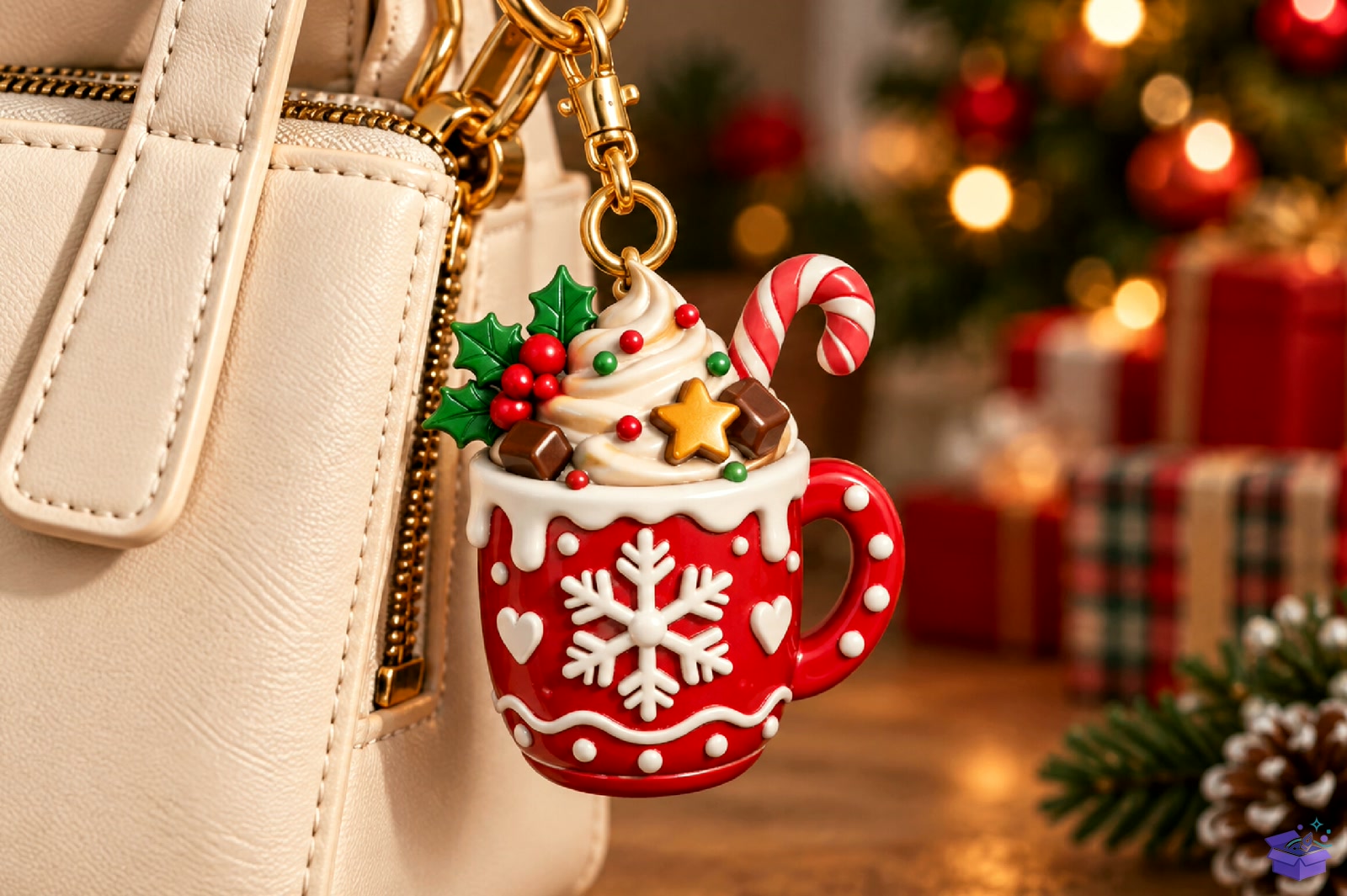 Yılbaşı Cocoa Mug Süs STL - 3D Baskı ve Model Dosyası (STL, OBJ, 3MF) - detaylı önizleme 2