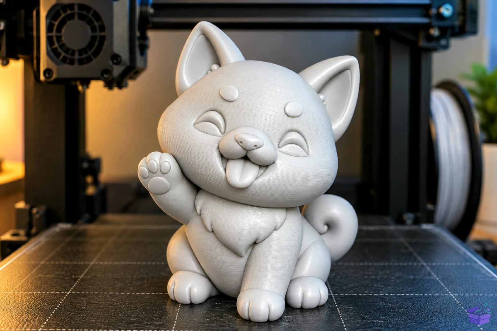 Cute Puppy STL - 3D Baskı ve Model Dosyası (STL, OBJ, 3MF) - detaylı önizleme 3