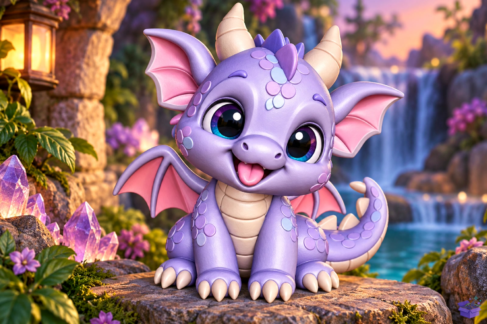 Cute Dragon STL - 3D Baskı ve Model Dosyası (STL, OBJ, 3MF) - detaylı önizleme 2