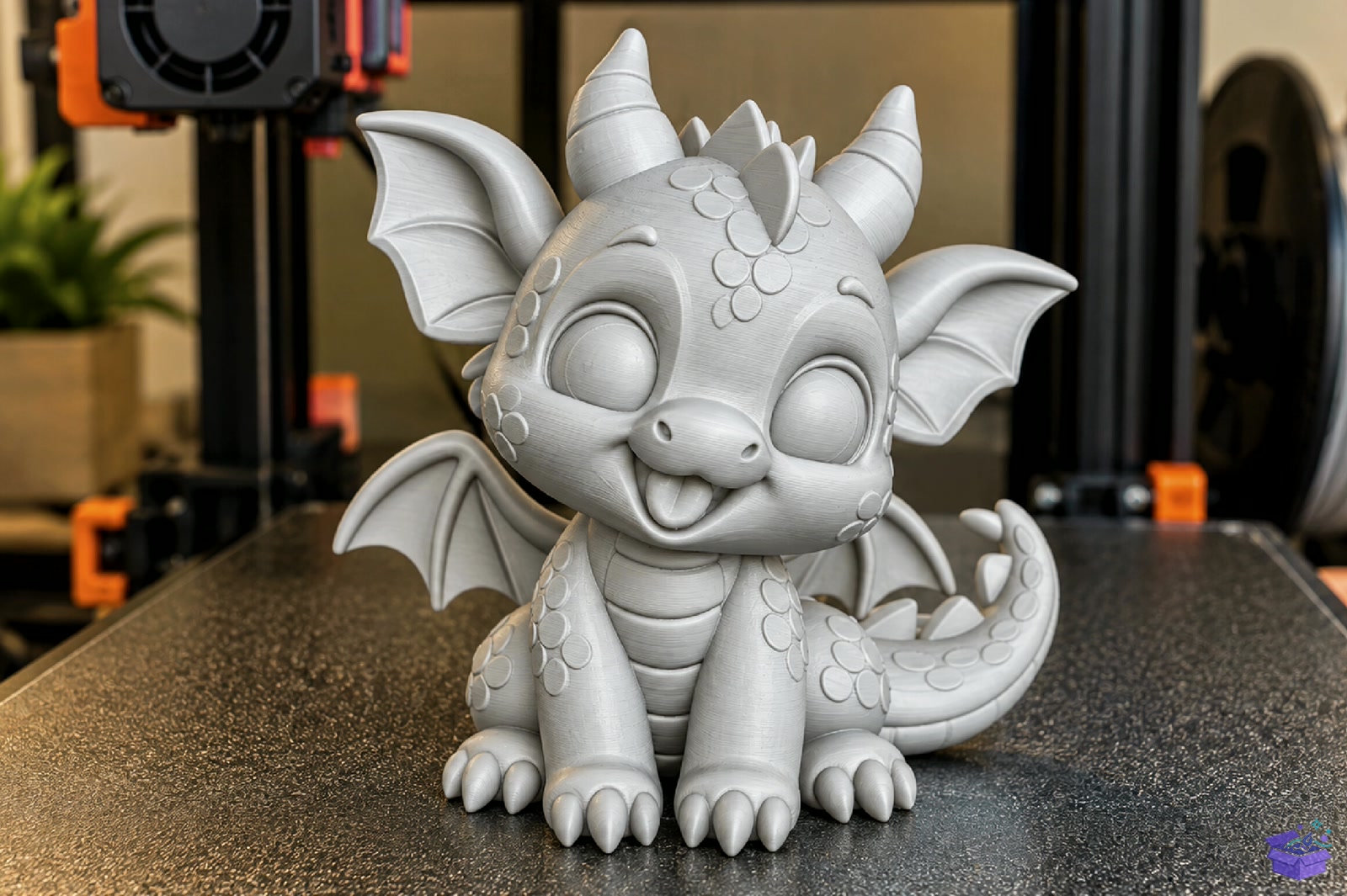 Cute Dragon STL - 3D Baskı ve Model Dosyası (STL, OBJ, 3MF) - detaylı önizleme 3