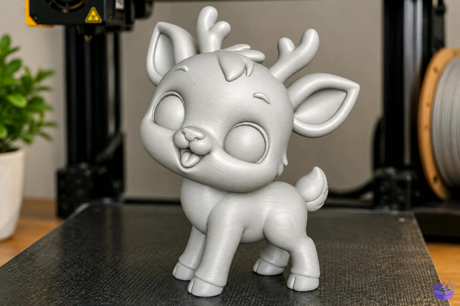 Cute Geyik STL - 3D Baskı ve Model Dosyası (STL, OBJ, 3MF) - detaylı önizleme 3