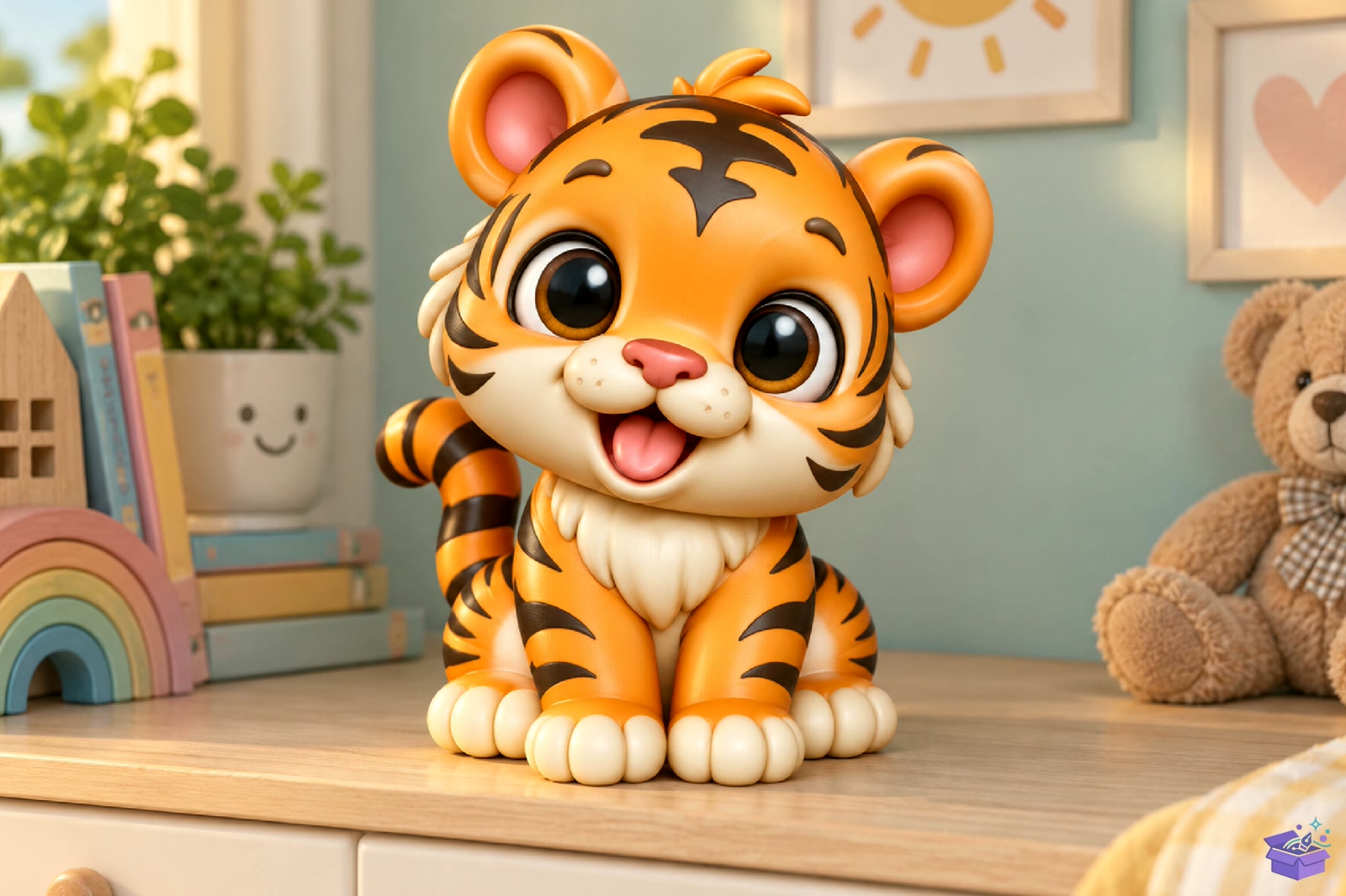 Tiger Cub STL - 3D Baskı ve Model Dosyası (STL, OBJ, 3MF) - detaylı önizleme 3