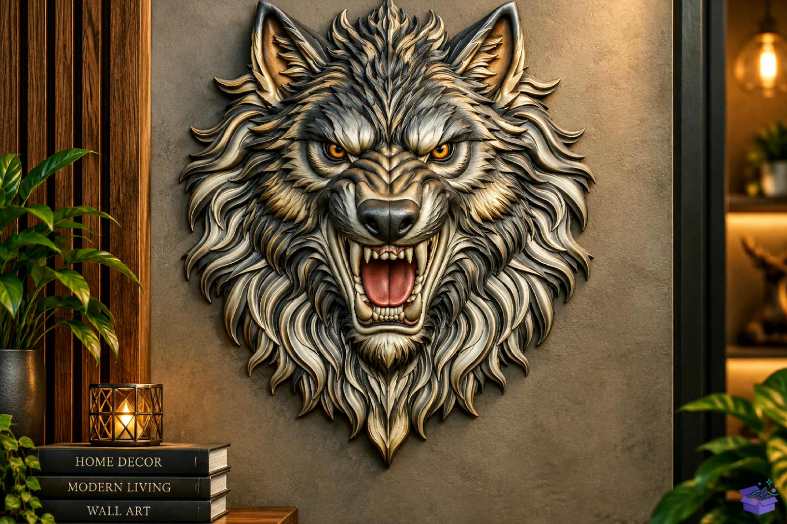 Wolf Head STL - 3D Baskı ve Model Dosyası (STL, OBJ, 3MF) - detaylı önizleme 3
