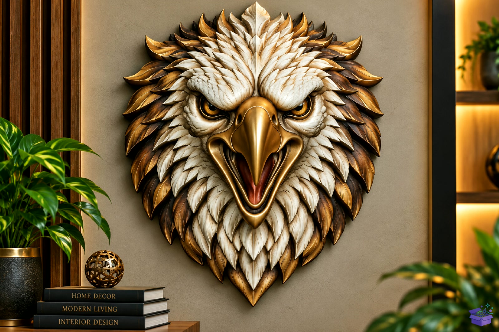 Eagle Head STL - 3D Baskı ve Model Dosyası (STL, OBJ, 3MF) - detaylı önizleme 3