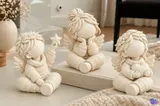 Sevimli Yılbaşı Melek Figürleri - 3D Baskı ve Model Dosyası (STL) - detaylı önizleme 2