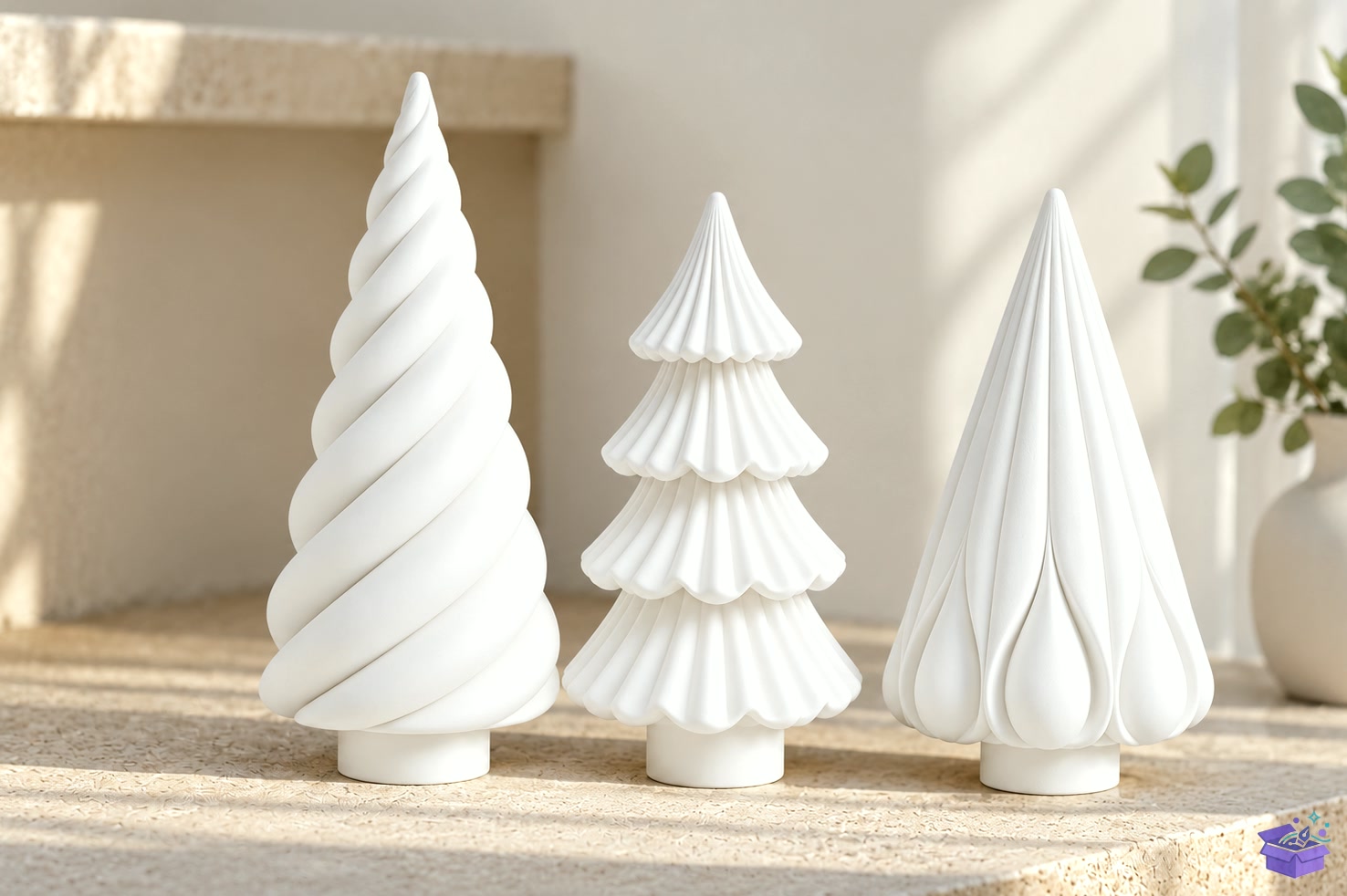 3D Baskı STL Yılbaşı Ağacı - 3D Baskı ve Model Dosyası (STL, OBJ, 3MF) - detaylı önizleme 3