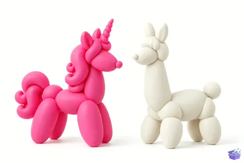 Balloon Unicorn Llama STL - 3D Baskı ve Model Dosyası (STL, OBJ, 3MF) - 3D Baskı  İndir (STL, OBJ, 3MF)