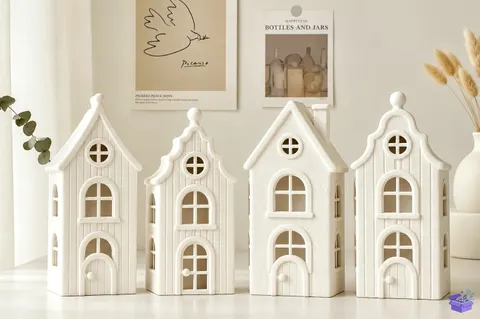 Jordaan Houses Decor STL 3D Baskı - 3D Baskı ve Model Dosyası (STL, OBJ, 3MF) - 3D Baskı İndir (STL, OBJ, 3MF)