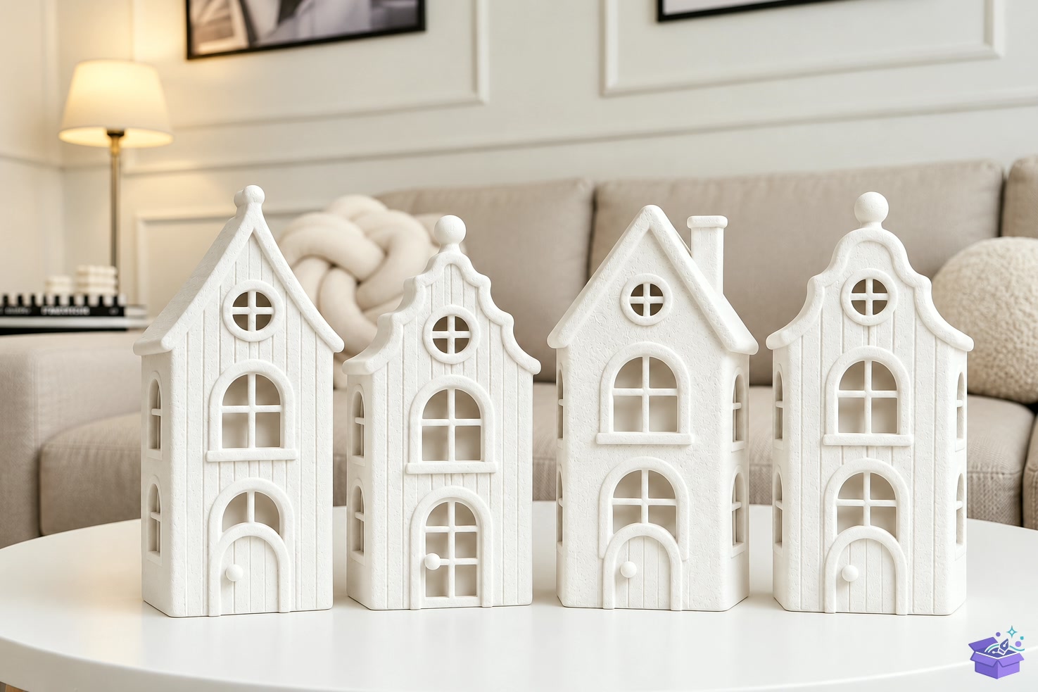 Jordaan Houses Decor STL 3D Baskı - 3D Baskı ve Model Dosyası (STL, OBJ, 3MF) - detaylı önizleme 2