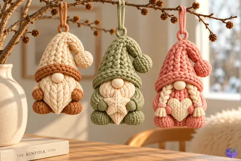 Knitted Gnome Süs STL 3D Baskı - 3D Baskı ve Model Dosyası (STL, OBJ, 3MF) - 3D Baskı İndir (STL, OBJ, 3MF)