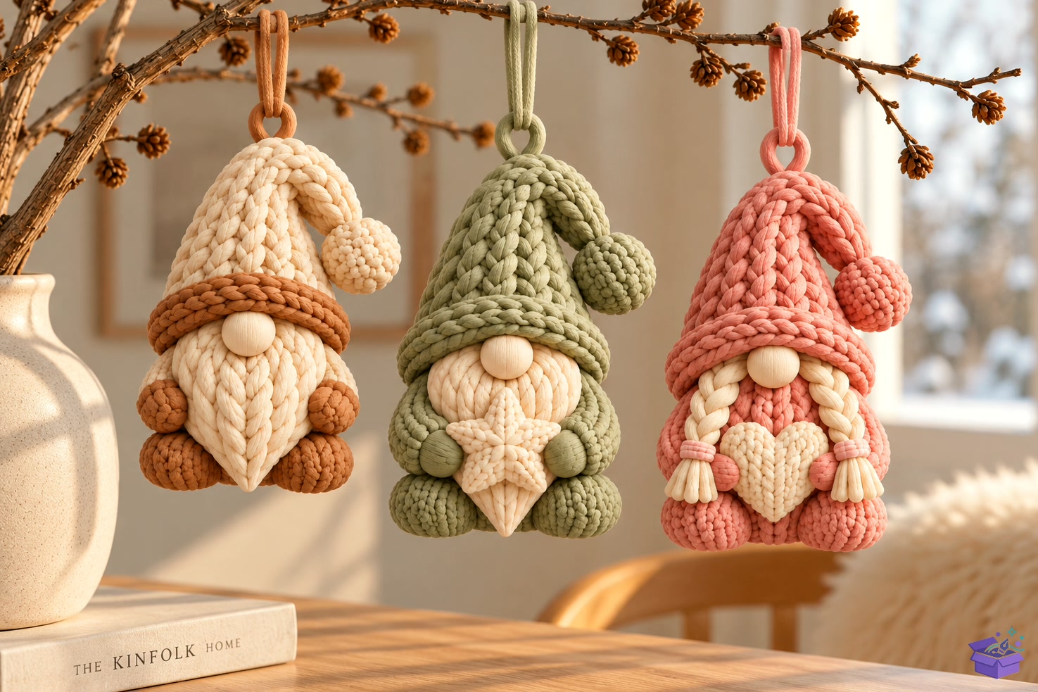 Knitted Gnome Süs STL 3D Baskı - 3D Baskı ve Model Dosyası (STL, OBJ, 3MF) - detaylı önizleme 4