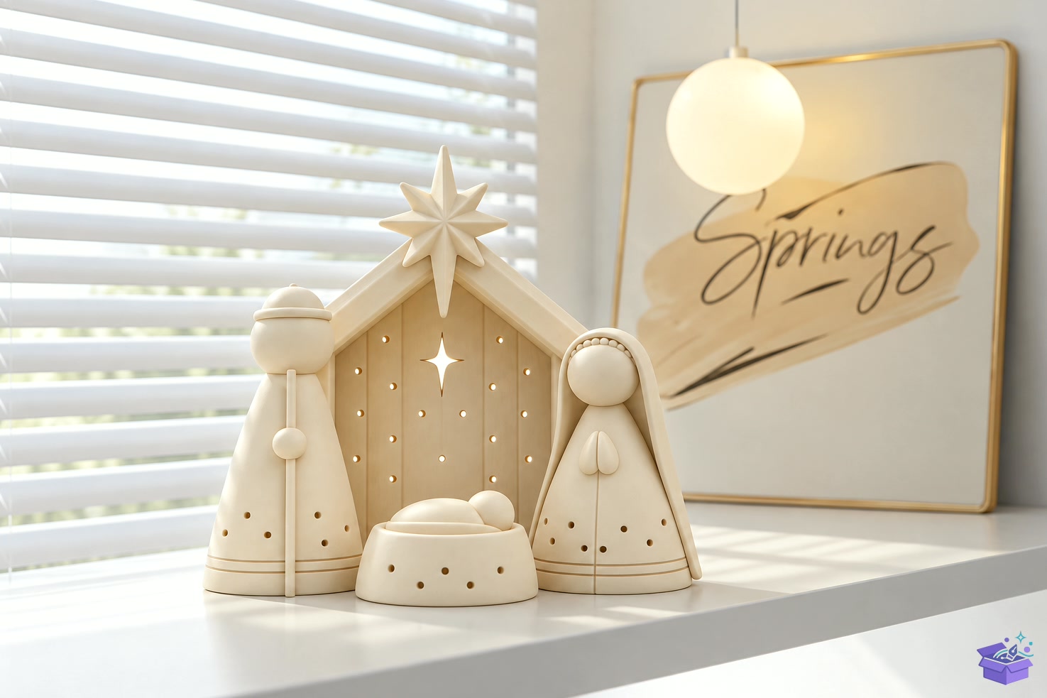 STL 3D Baskı Nativity Scene - 3D Baskı ve Model Dosyası (STL, OBJ, 3MF) - detaylı önizleme 3