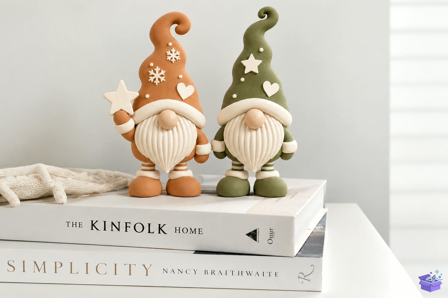 STL 3D Yılbaşı Gnome Duo Decor - 3D Baskı ve Model Dosyası (STL, OBJ, 3MF) - detaylı önizleme 5
