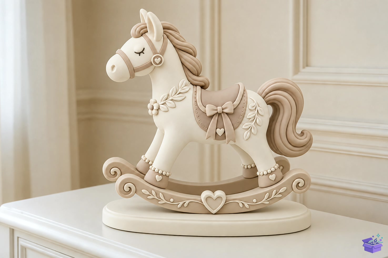 STL 3D Baskı Elegant At - 3D Baskı ve Model Dosyası (STL, OBJ, 3MF) - detaylı önizleme 2
