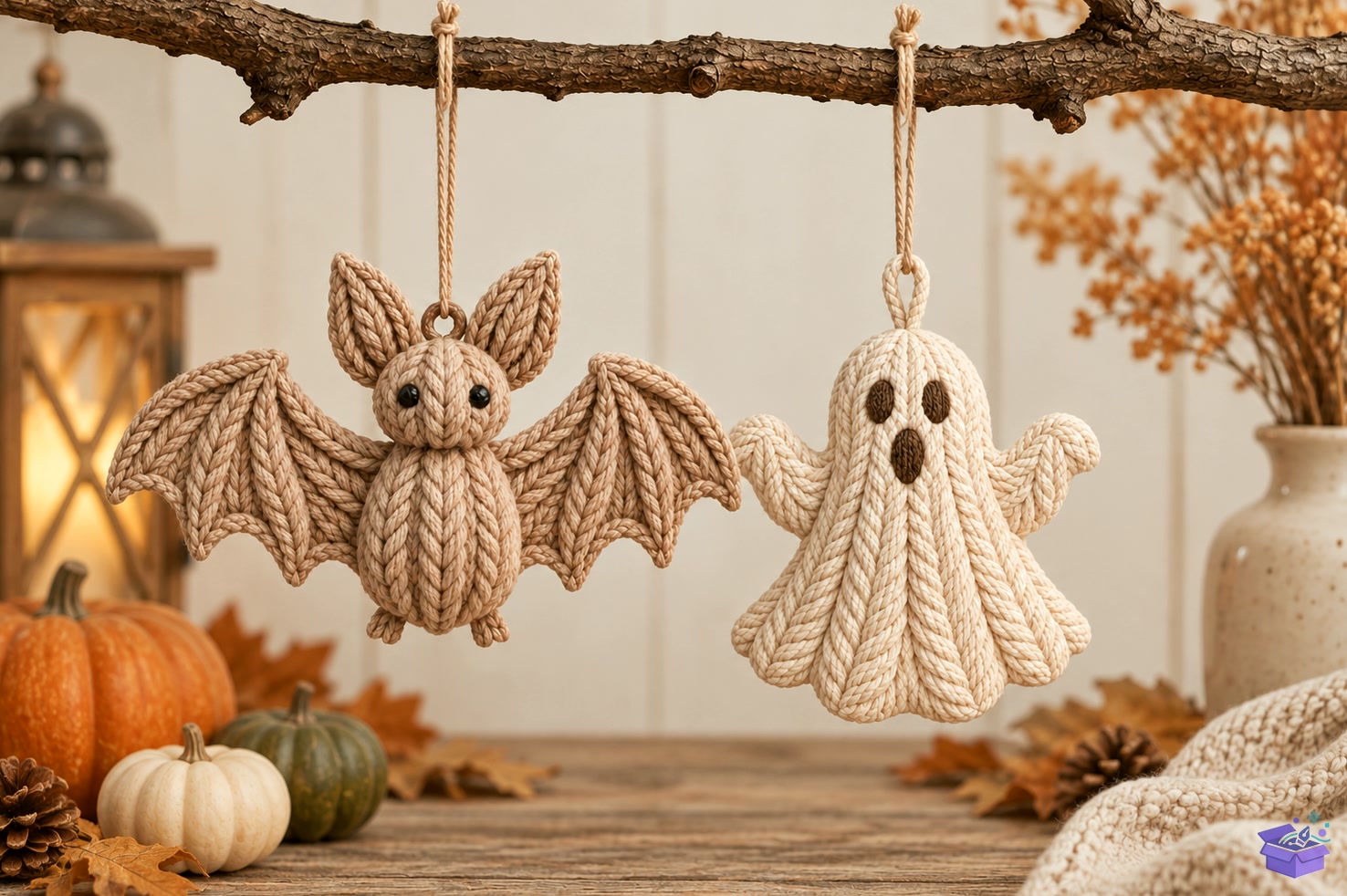 Knitted Bat Ghost Süs STL - 3D Baskı ve Model Dosyası (STL, OBJ, 3MF) - detaylı önizleme 2