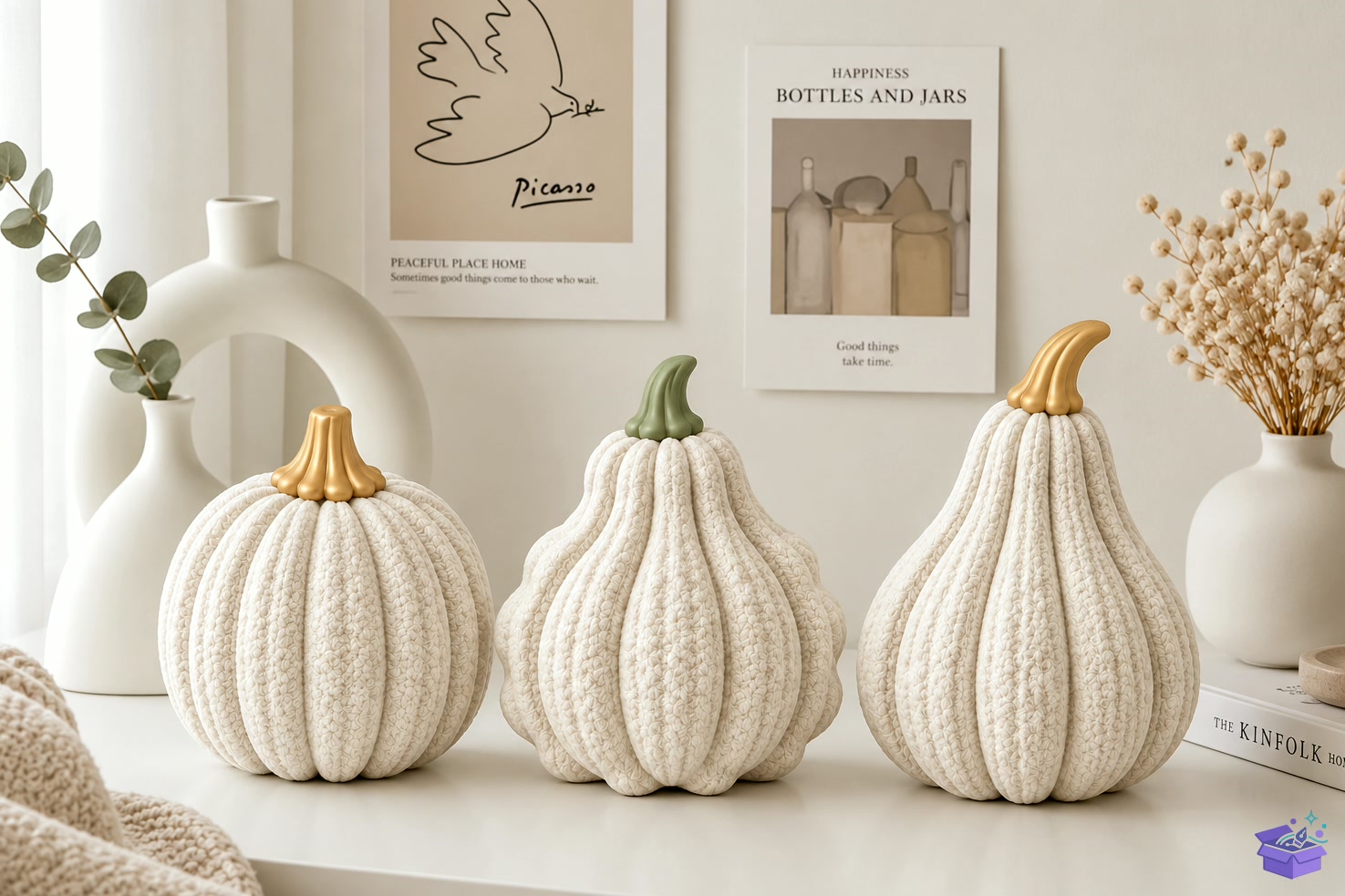 3D STL Printable Pumpkin Decor - 3D Baskı ve Model Dosyası (STL, OBJ, 3MF) - detaylı önizleme 5