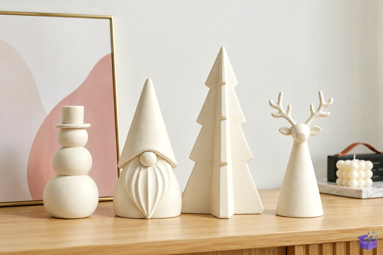 Yılbaşı Decor STL - 3D Baskı ve Model Dosyası (STL, OBJ, 3MF) - detaylı önizleme 3