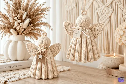 3D Knitted Angel Süs STL - 3D Baskı ve Model Dosyası (STL, OBJ, 3MF) - 3D Baskı  İndir (STL, OBJ, 3MF)