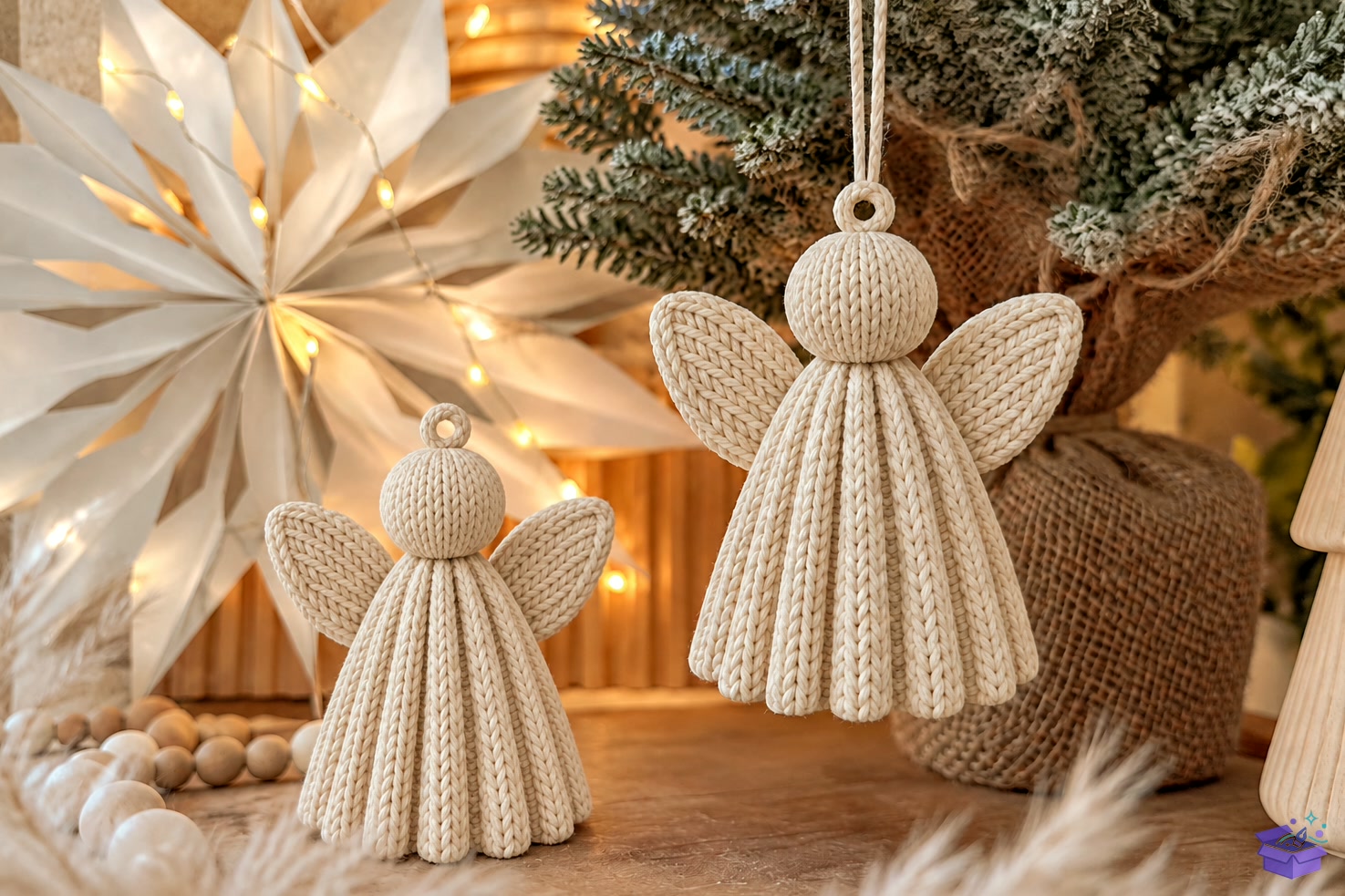 3D Knitted Angel Süs STL - 3D Baskı ve Model Dosyası (STL, OBJ, 3MF) - detaylı önizleme 2