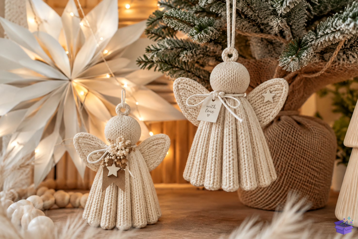 3D Knitted Angel Süs STL - 3D Baskı ve Model Dosyası (STL, OBJ, 3MF) - detaylı önizleme 3