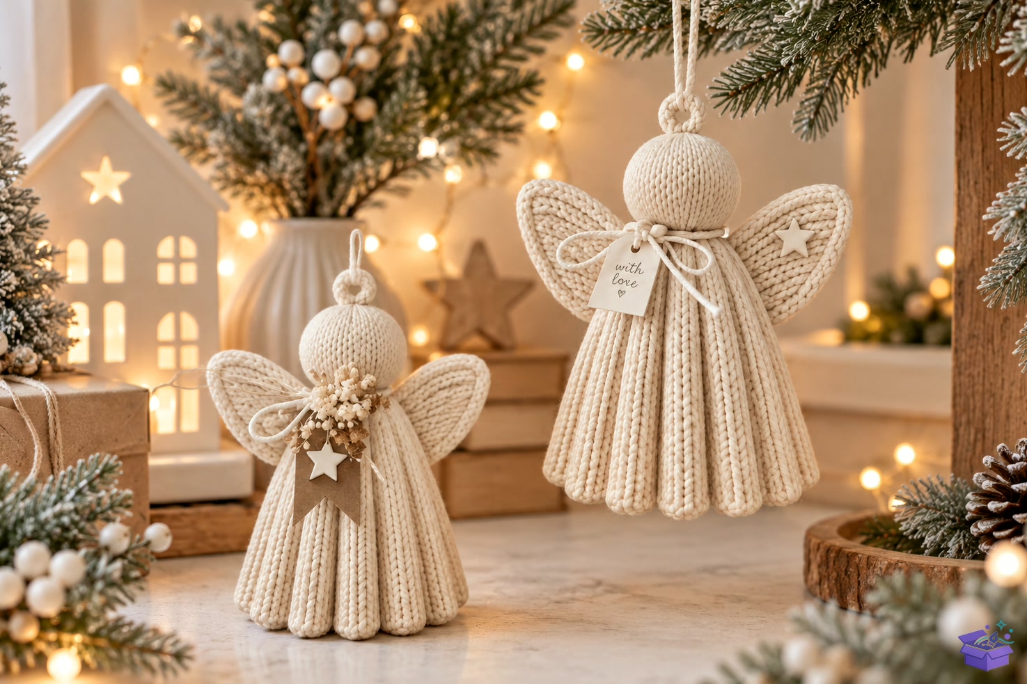 3D Knitted Angel Süs STL - 3D Baskı ve Model Dosyası (STL, OBJ, 3MF) - detaylı önizleme 4