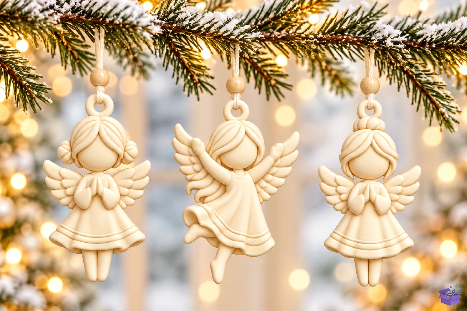 Angel Süs STL - 3D Baskı ve Model Dosyası (STL, OBJ, 3MF) - detaylı önizleme 4